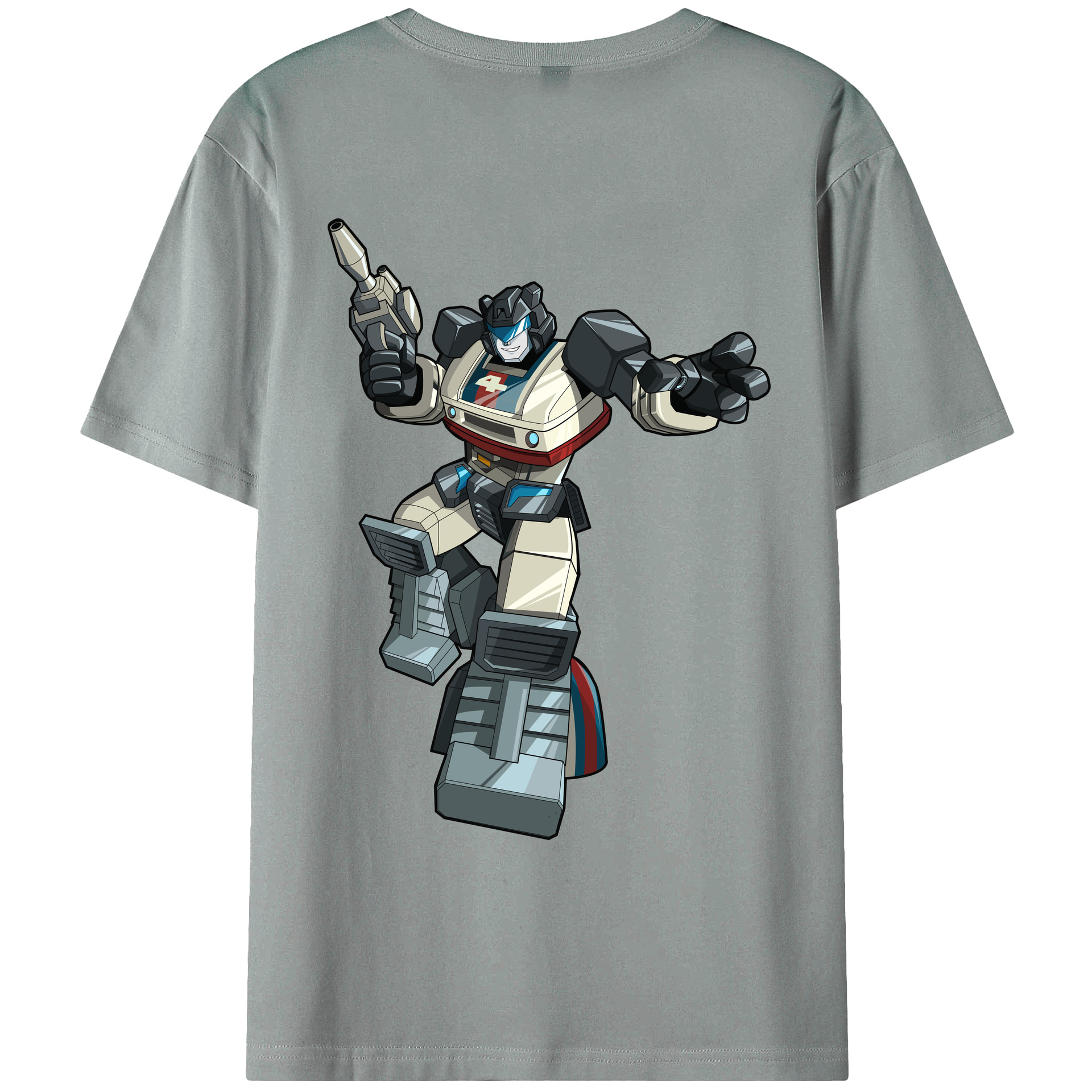 （画像用）  綿100％ メンズ半袖Tシャツ（バックプリント） 通気性